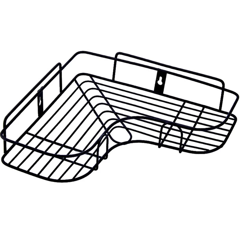 Bathroom Shelves Holder Accessories Space Iron Kitchen Shelf Shower Shampoo Soap Cosmetic Triangle | Обустройство дома
