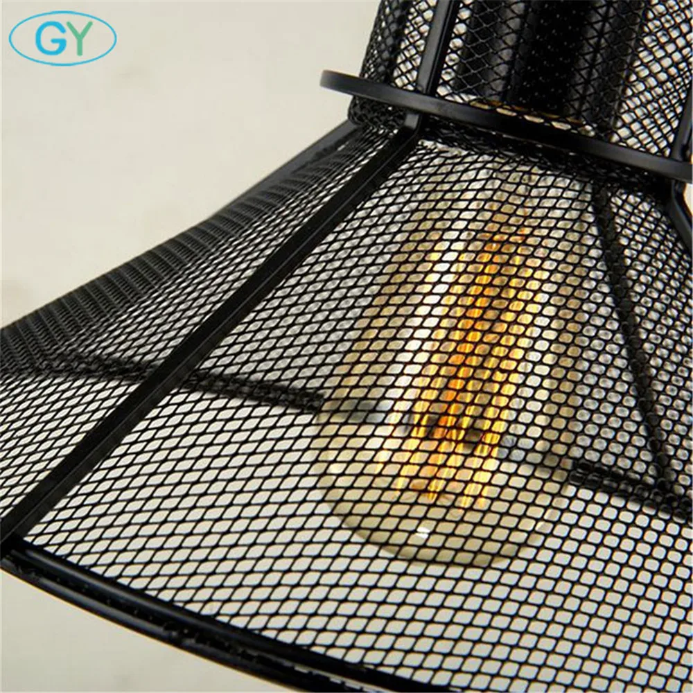 Женская винтажная Подвесная лампа в скандинавском стиле|hanging lamp|nordic blackpendant lights |