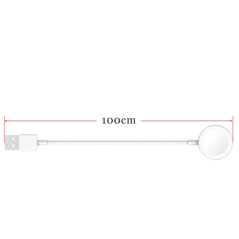 Беспроводное зарядное устройство для iWatch серии 2 3 USB MFi Сертифицированный Магнитный iWatch зарядный кабель 3,3 футов/1 метр для Apple Watch зарядное устройство