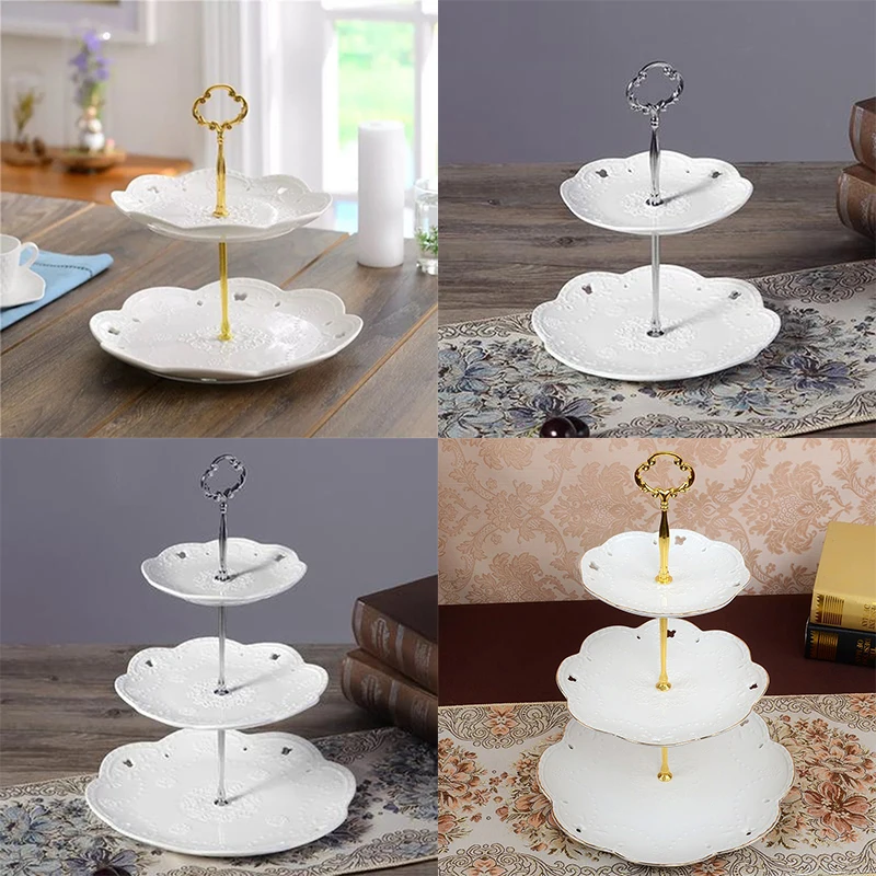 Поднос для торта подставка полка свадебное украшение вечеринок 1 шт. на день
