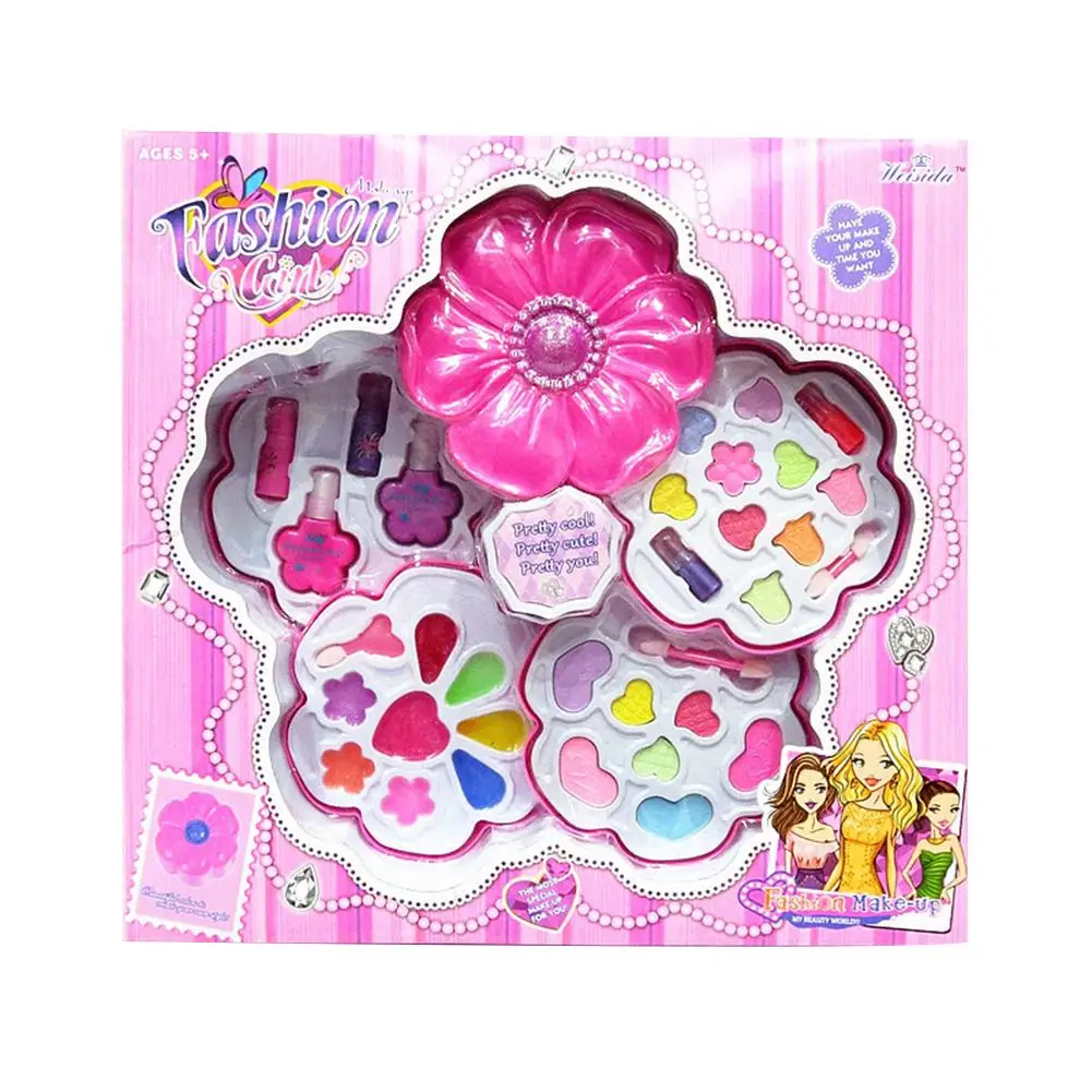 

Children's Cosmetics Toys Girls Play House Toys Set Makeup Toys Girl Makeup Set