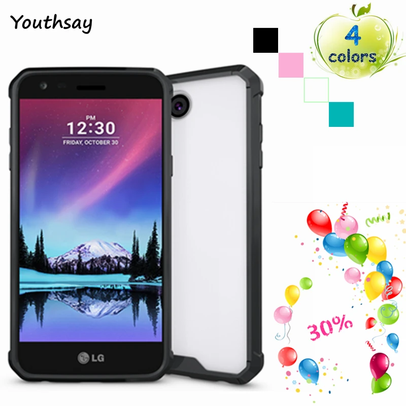 Youthsay For Case LG X Power 2 M320 M320N Transparent Armor Cases Cover LV7 Phone |
