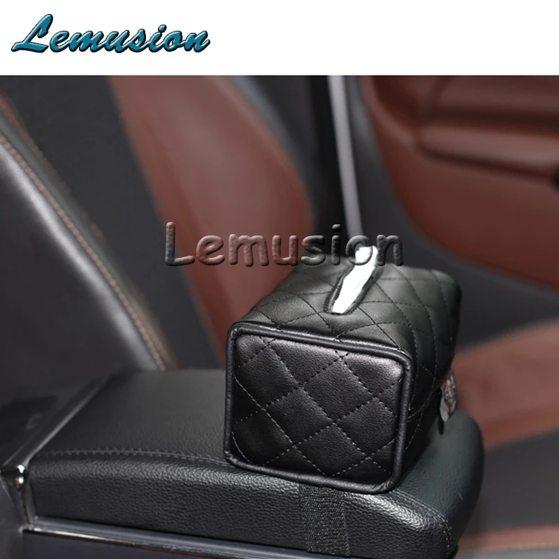 1х автомобильный Стайлинг висячая бумажная коробка для Mitsubishi ASX Lancer 10 9 Outlander Pajero