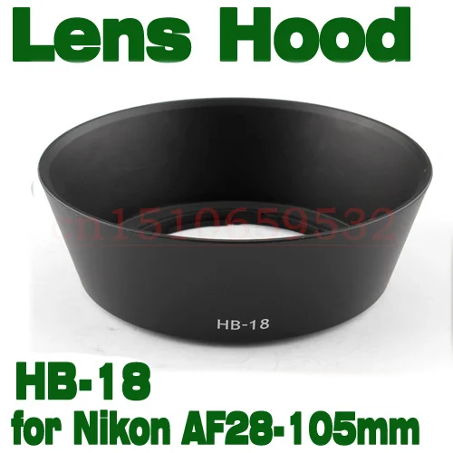 

HB-18 HB18 Bayonet Mount Lens Hood for NikOn AF 28-105mm f/3.5-4.5D HB18