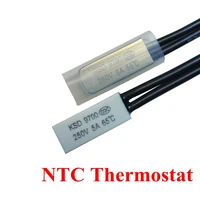 20pcs thermostat 10c 240c ksd9700 10c 15c 20c 25c 35c 35c bimetal disc temperature switch no thermal protector degree centigrade