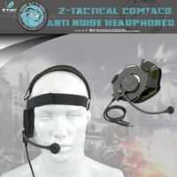 z tac unilateral headphones z029 military bowman evo iii headset hunting walkie talkie headset