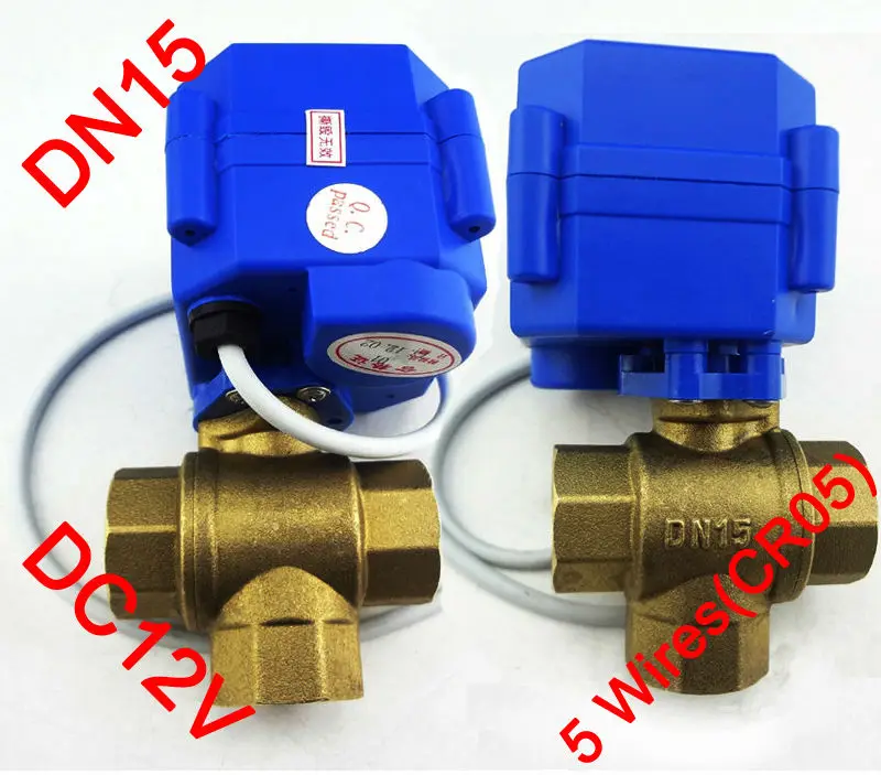

Электрический клапан Tsai Fan CR05 1/2", 3-ходовой