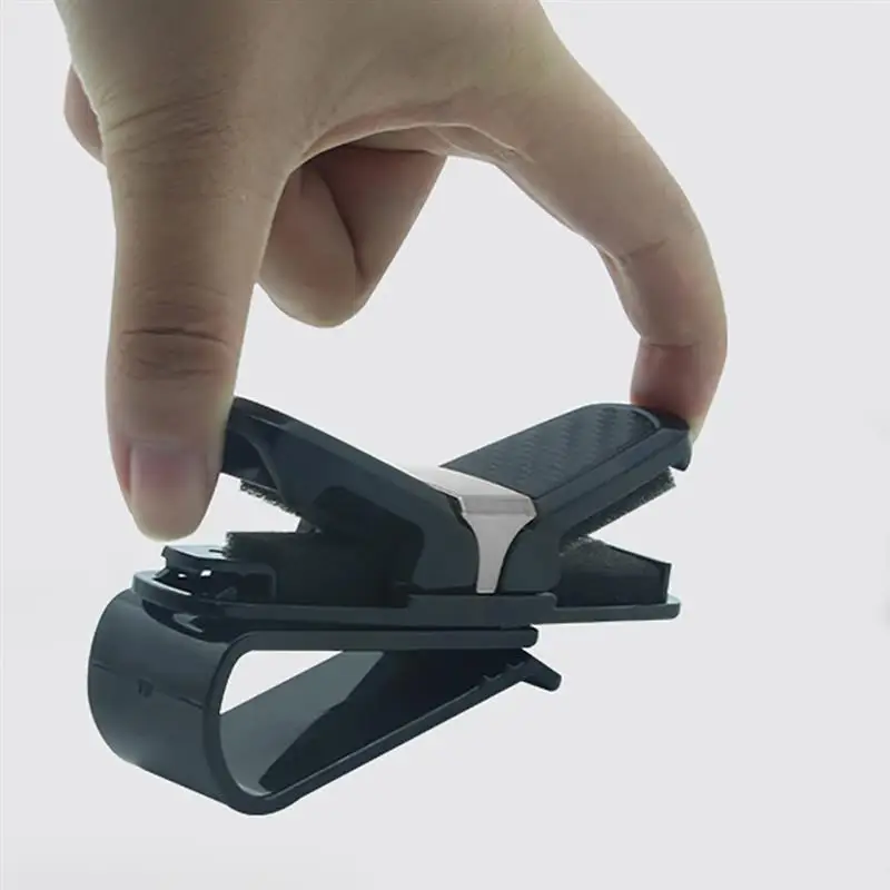 Зажим для очков карточка билета зажим денег ABS черный чехол автомобильных