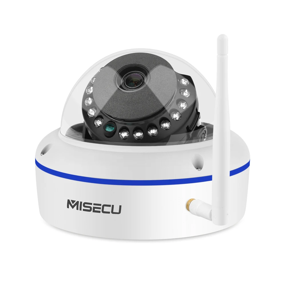 MISECU 8CH 1080P HD Беспроводная NVR система с 2.0MP Крытый антивандальный Wifi камера Аудио запись ИК ночного видения комплект наблюдения