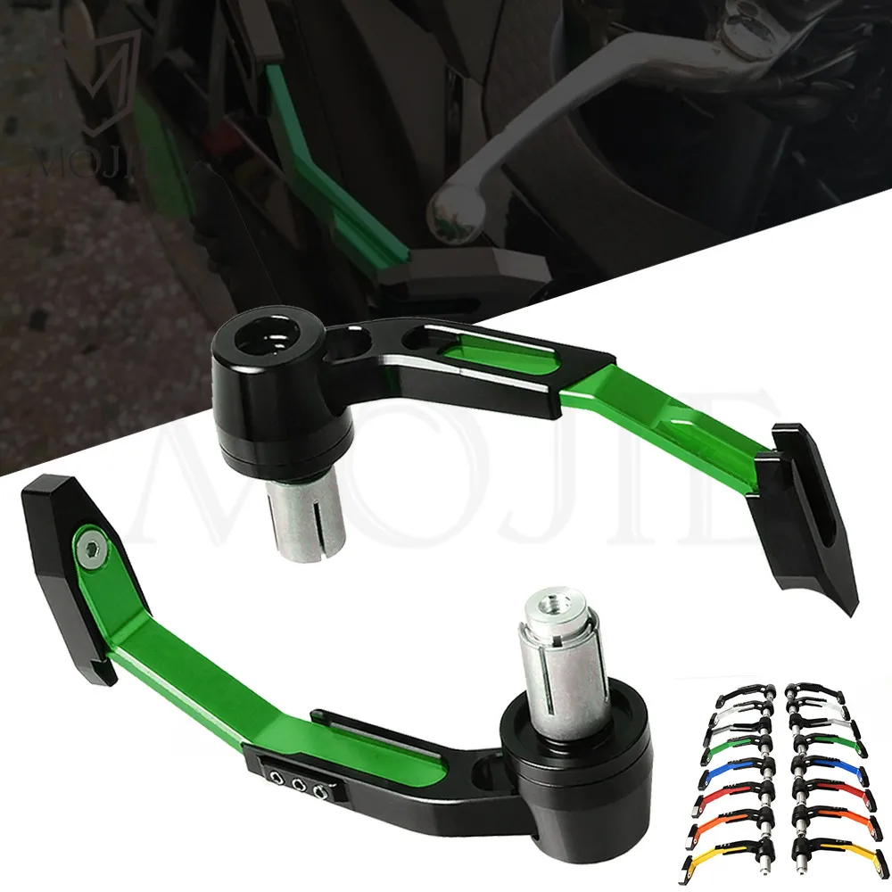 

Motorcycle Hand Guards Brake Lever Guards Handle Protectors For Kawasaki NINJA 250 300 R NINJA250 NINJA300 KX250F KX450F KLX450R