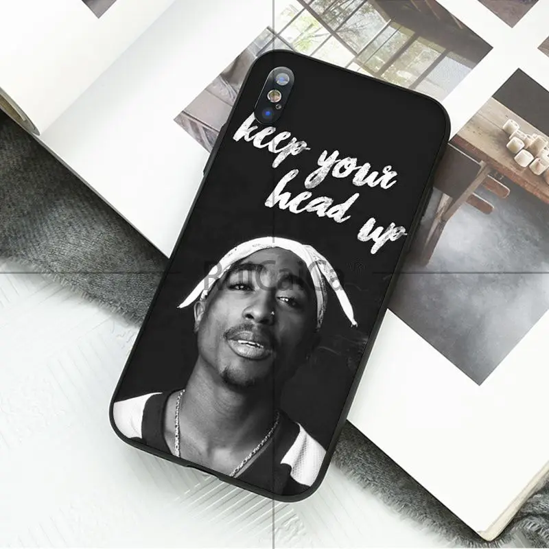 Чехол для телефона Ruicaica 2pac Tupac Amaru Shakur Makaveli Apple iPhone 8 7 6 6S Plus X XS MAX 5 5S SE XR | Мобильные