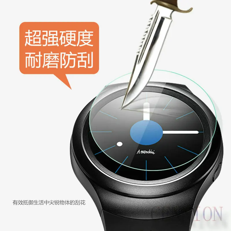Tempered Glass Screen Protector For Apple iwatch 38mm 42mm for Samsung Gear S2 Gear S3 100pcs no retail package