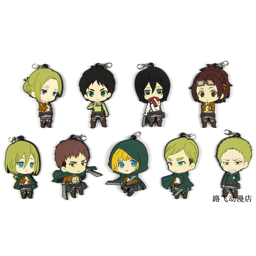 Атака на Титанов Erwin Eren Jager Smith Hanji Зои Рейнер Braun Annie Leonheart фигурку аниме модель