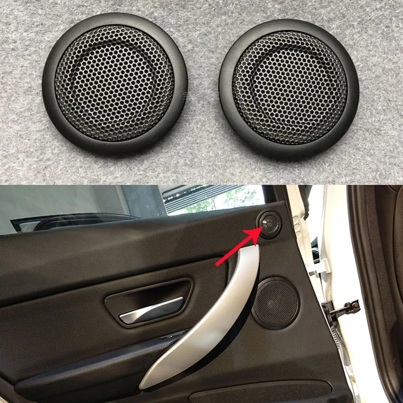 Крышка динамика для задней двери 2 шт. BMW F30 3 серии 3GT 316i 320 330 328 автостайлинг