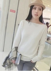 new sweater women wool sexy pullover casual spring autumn basic ladies | Женская одежда