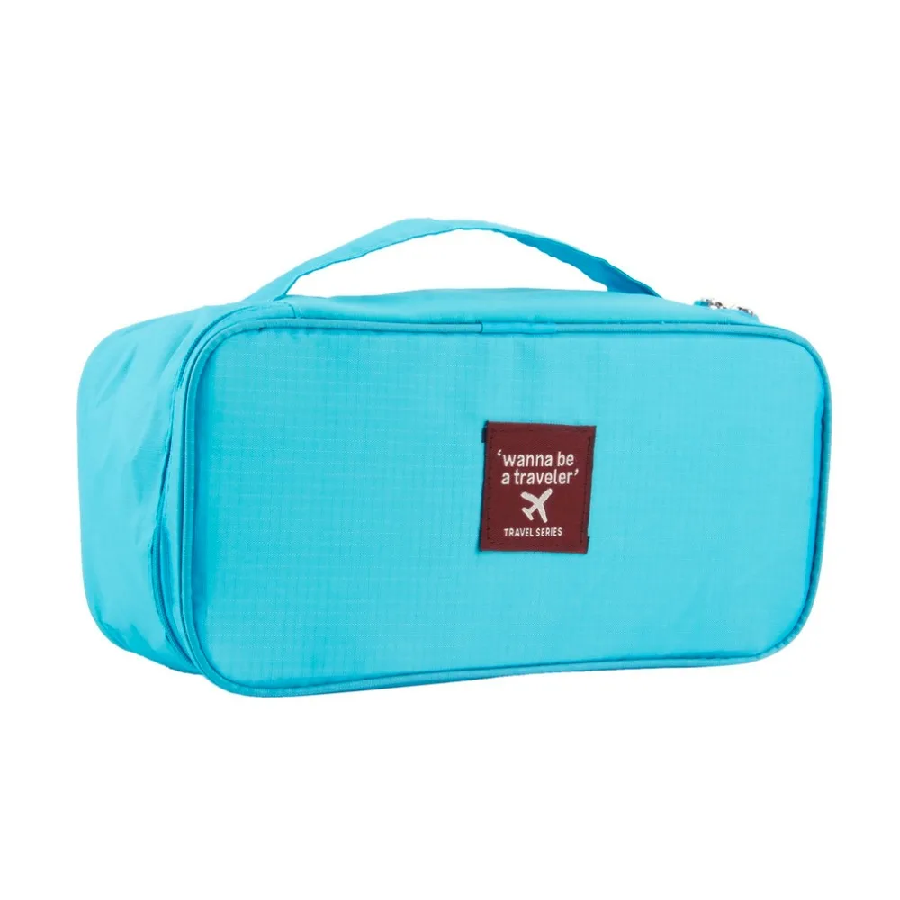 1Pc Bra Underwear Lingerie Travel Bag for Women Organizer Trip Handbag Luggage Traveling Bag Pouch Case Suitcase Space Saver Bag