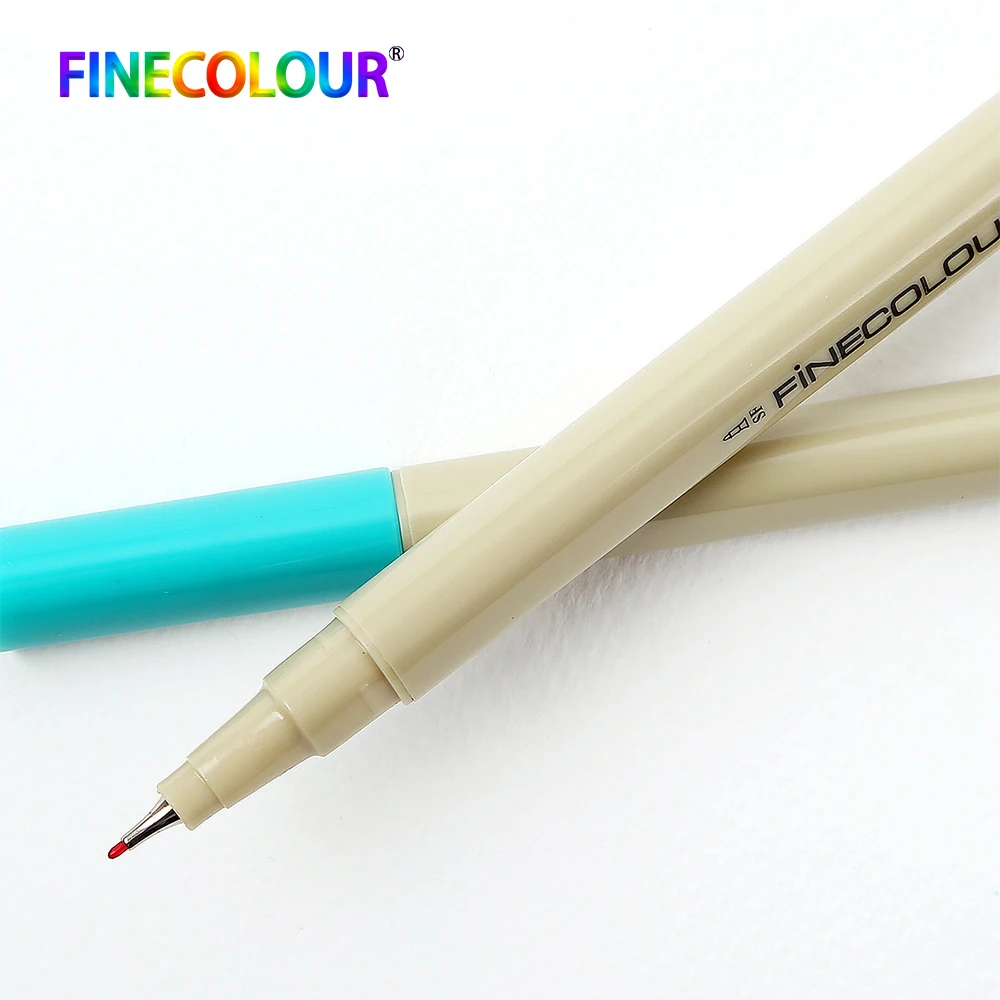 Finecolour красочные микро линии Posca Sharpie краски маркер ручка рисунок пигмент