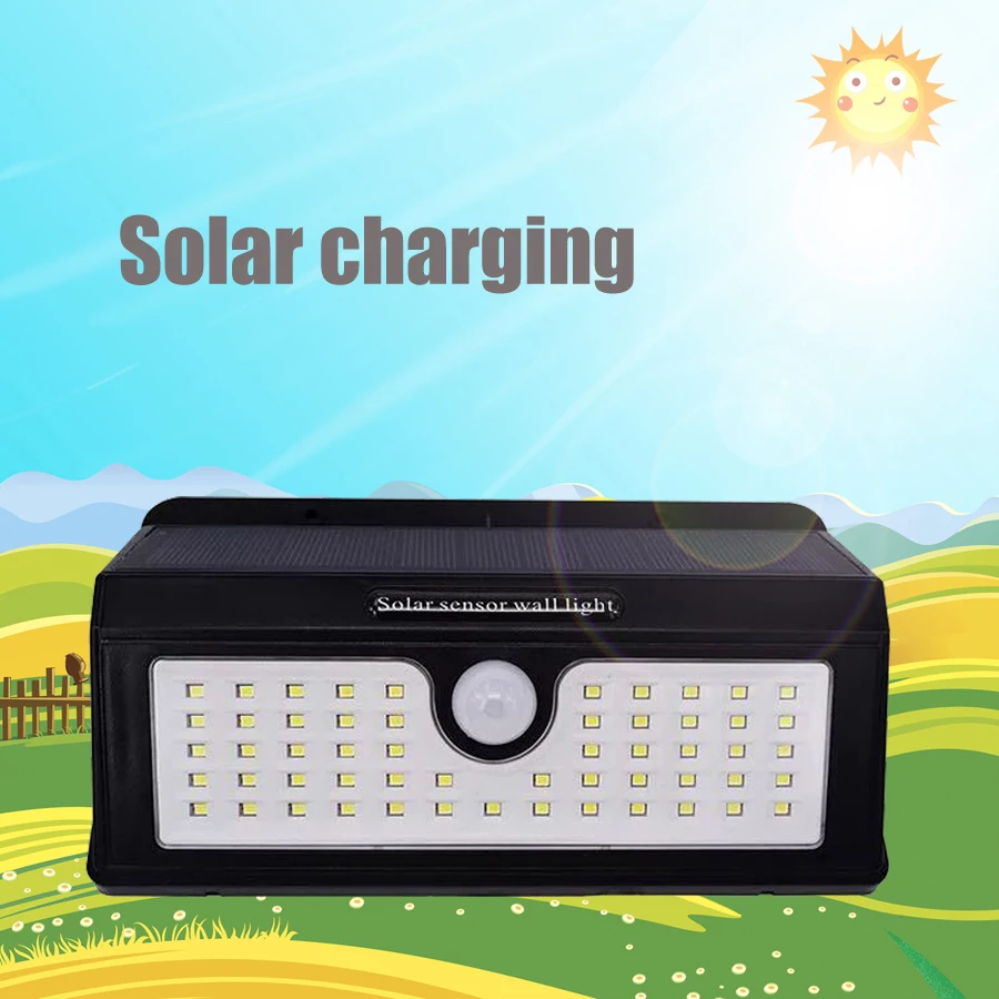 55LED Солнечный ночной Светильник высокочастотная Газоразрядная лампа