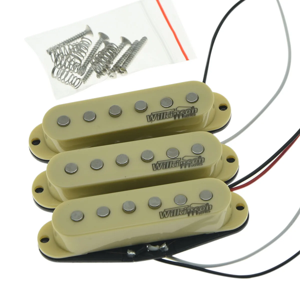 Крем Wilkinson Lic ST Strat винтажные звуковые пикапы с одной катушкой подходят для