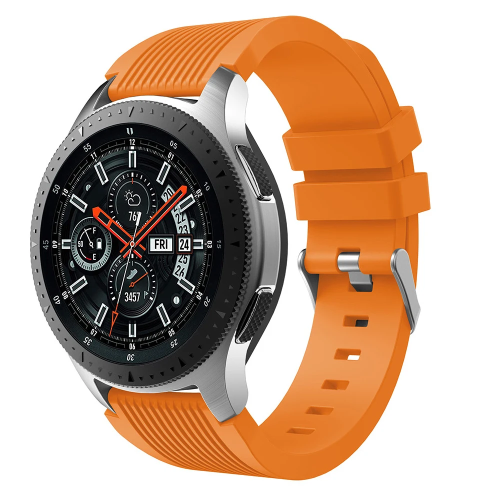 Ремешок для Samsung Gear S3 S2 sport Frontier Classic силиконовый браслет galaxy Watch 42 мм 46 Xiaomi huami amazfit
