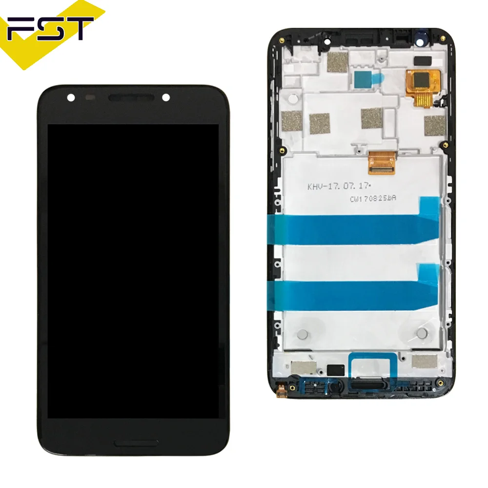 5 'для Alcatel A30 Fierce OT5049 5049 5049Z Revvl 5049W ЖК экран с сенсорным сенсором в сборе рамкой +