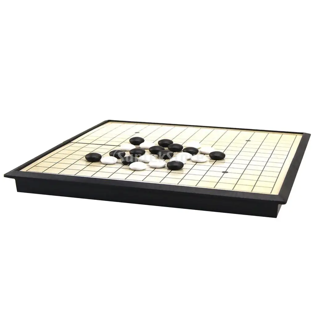 Китайская игра Go Gobang Renju Five-in-a-row, 110 магнитные камни, Детская игра-головоломка, обучающая игрушка