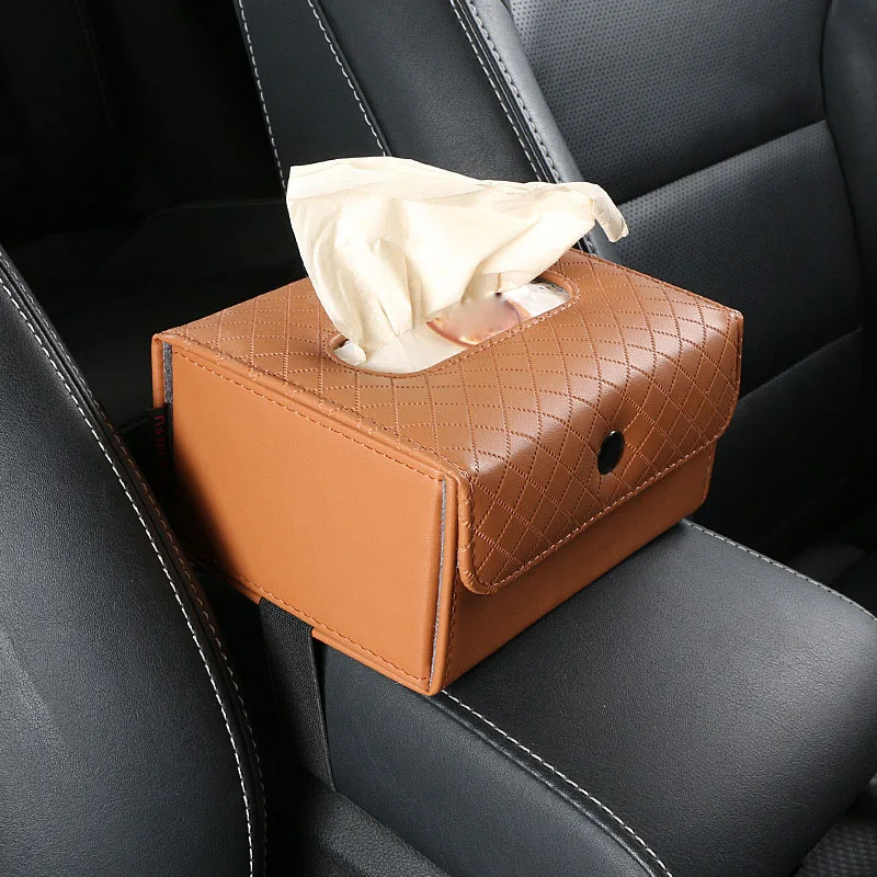 Car Tissue Storage Box Holder Case Napkin Paper Container for Sun Visor Seat Back F-Best | Автомобили и мотоциклы