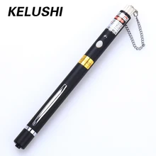 KELUSHI 10mW10KM Fiber Optic Visual Fault Locator Pen Style Red Laser Cable Tester for 2.5mm SC/FC/ST Connector/Detector