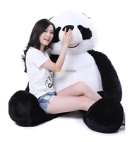 lovely stuffed180cm giant plush panda toy best gift hugepanda doll hugging pillow sleeping pillow christmas gift