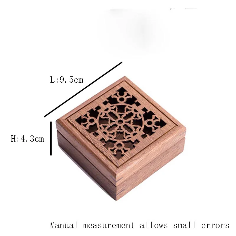 Китайская винтажная Изысканная деревянная квадратная вырезанная картина