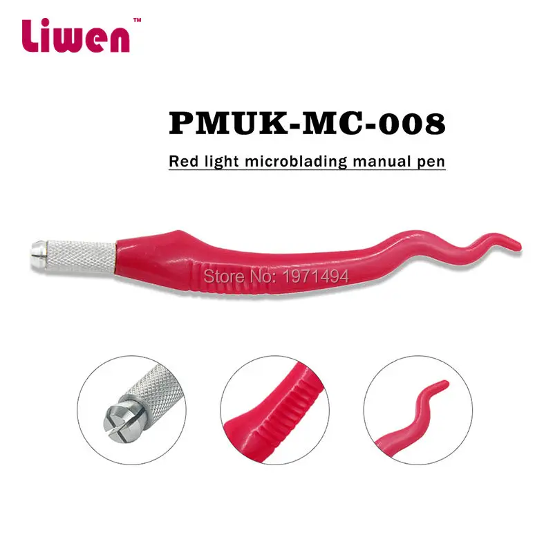 Новинка 50 шт. Профессиональные ручные ручки для микроблейдинга бровей с вышивкой