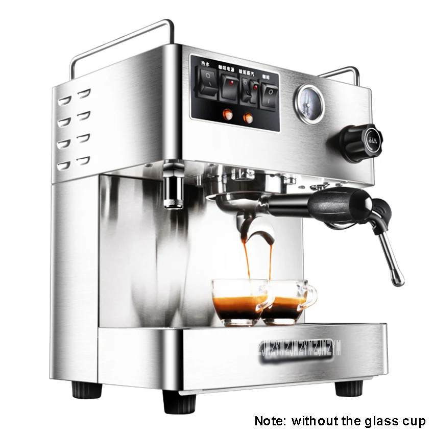 

CRM3012 3000W 15Bar Automatic Espresso Coffee Maker 1.7L Steam Type Milk Bubble Cafe Mocha Cappuccino Italian Coffee Machine