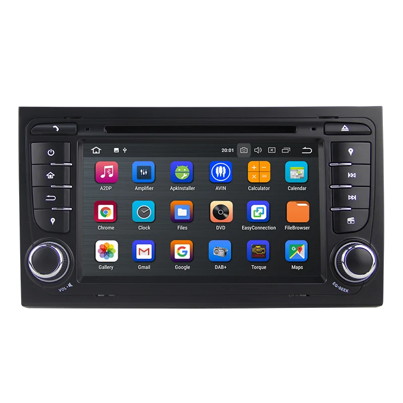 KSAOTU 7 &quotDAB + 4G Android 8 1 автомобильный DVD плеер SD GPS для Audi A4 (2002 2007)|Автомагнитолы| |