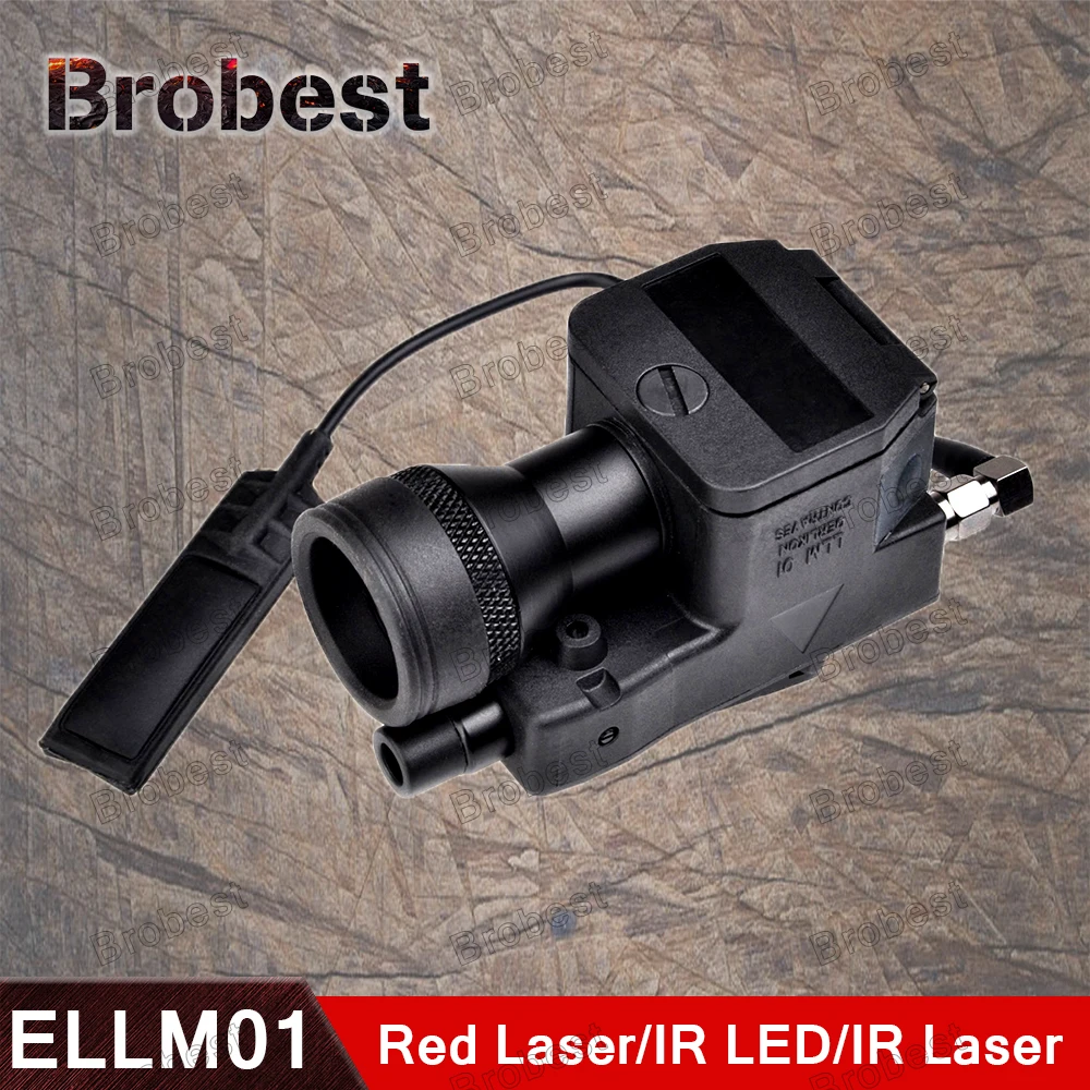 Airsoft eLLM01 тактисветильник вспышка новая версия светодиодная Лазерная ИК