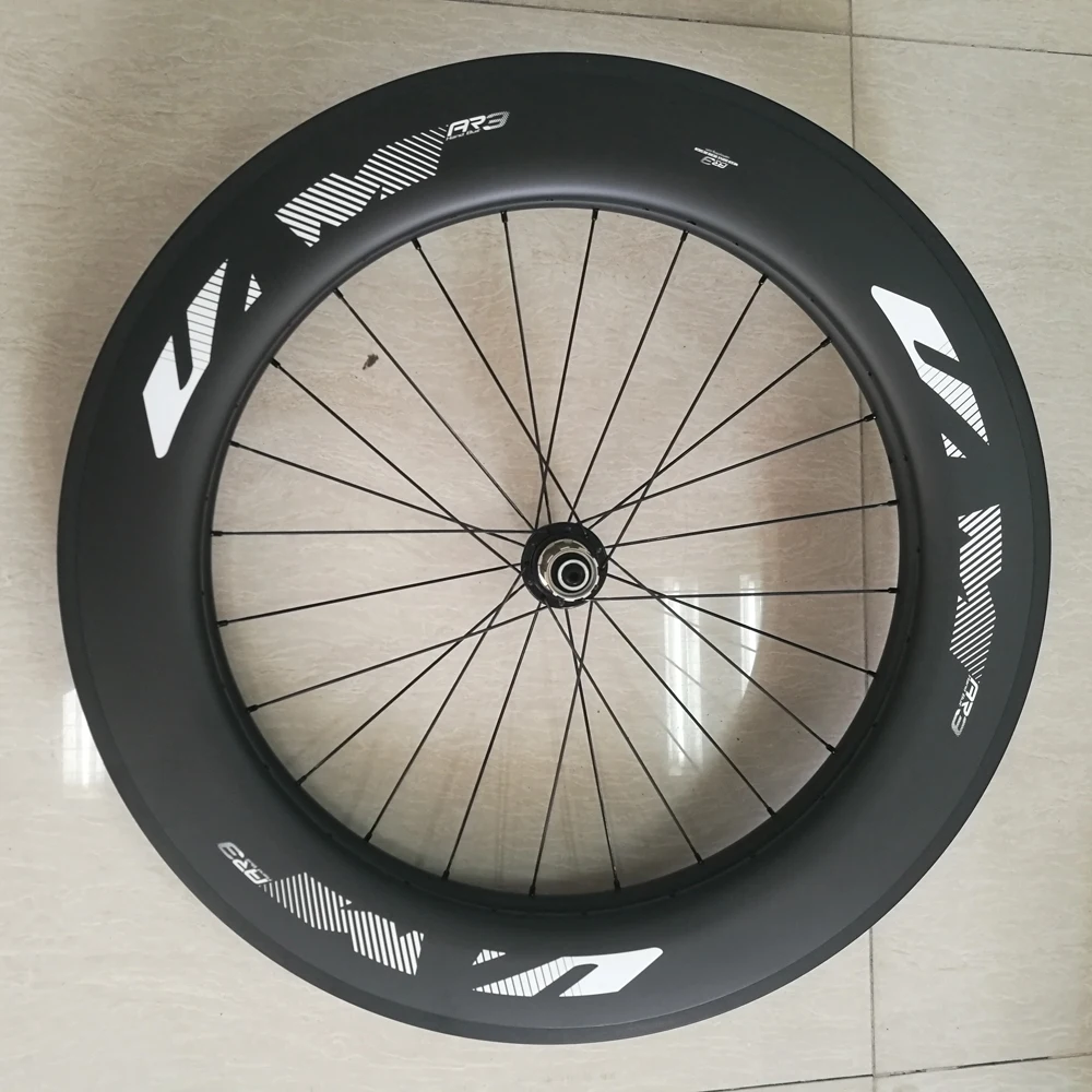 86 мм Clincher UAM белый маркер Углеродные колеса Powerway R13 выбранная втулка стойка CX ray