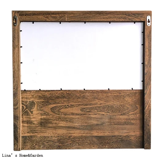 Красивая однотонная настенная деревянная полка с черной доской|wall mount wood shelf|wooden