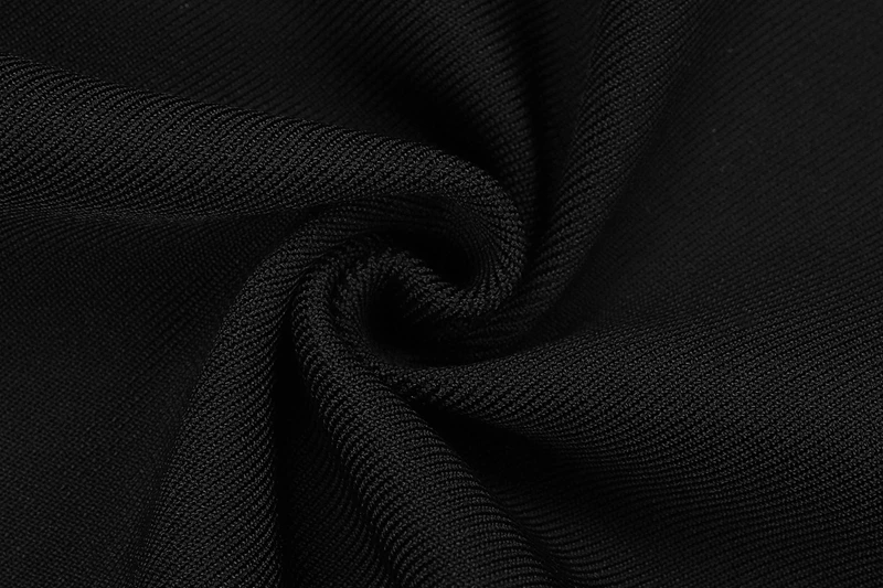 INDRESSME, женское сексуальное модное Бандажное платье, черное, с оборками, на одно плечо, с разрезом, сексуальное, облегающее, вечерние, клубные платья, для девушек, новинка