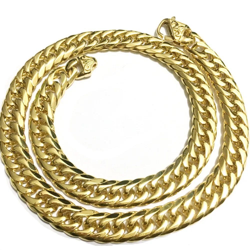 

Мужская цепочка из нержавеющей стали, 13/16 мм, 18-40 дюймов