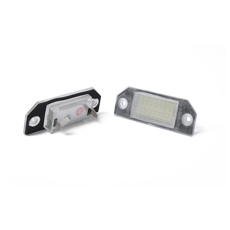New License Plate Lights 14V LED White Lamps For Ford Focus (2Pcs) Waterproof High Quality and Durable Practical l0419 | Автомобили и