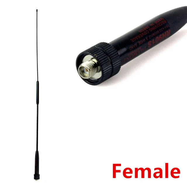 Антенна RH901S SMA-Female/M/BNC 144/430 МГц двухдиапазонная антенна для BaoFeng BF-UVB3 плюс UV-82 UV-5R GT-3 плюс UV-5RE BF-888S радио