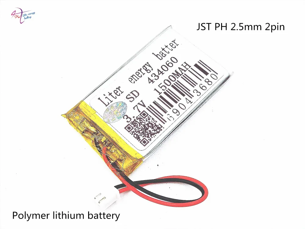 XHR-2P 2 54 1500mAh 434060 3 7 V литий-полимерная батарея 454060 интеллектуальная мебель для дома