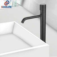 luxury waterfall tap tall bathroom basin faucet contemporary single lever sink mixer tap for bathroom sink faucet water crane