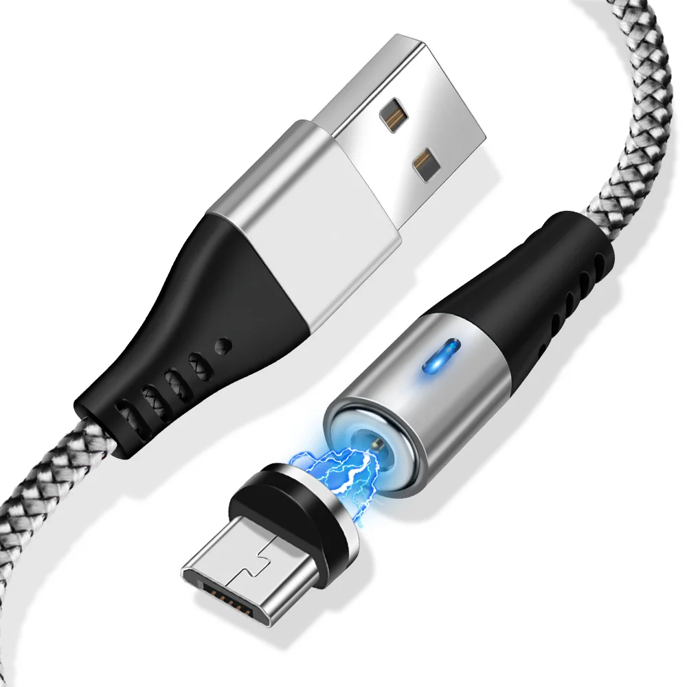 Олаф Круглый Магнитный кабель для iphone Xs max 7 8 plus Быстрая зарядка type C Micro Usb шнур для samsung S9 S10 кабели для мобильных телефонов