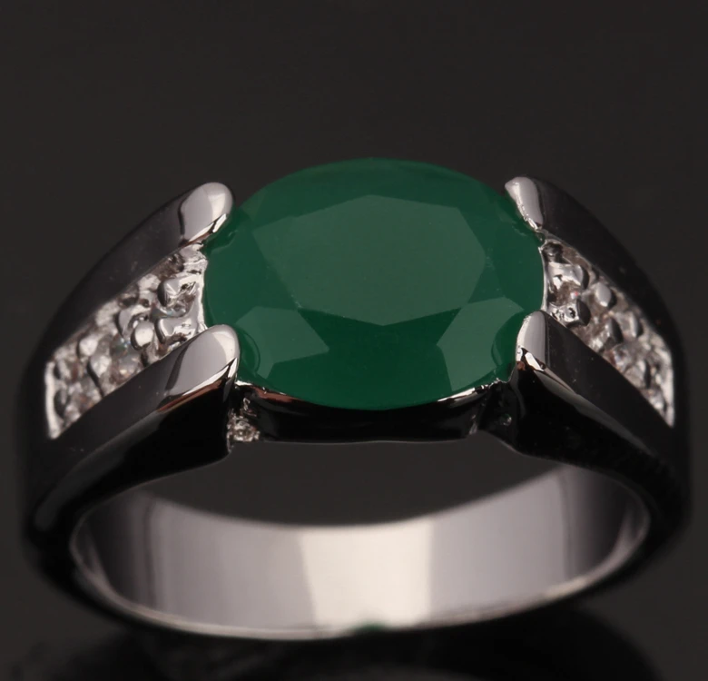 Outstanding Green Zircon Olive Peridot 925 Sterling Silver Ring For Women Size 5 6 / 7 8 9 10 K0375 | Украшения и аксессуары