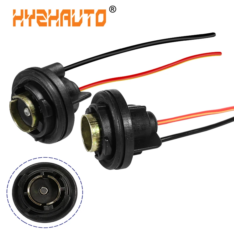 Патрон для лампы Ba15s T15 W16W P21W 2 шт. патрон 1156 BAY15D P21/5 W светильник держатель адаптер