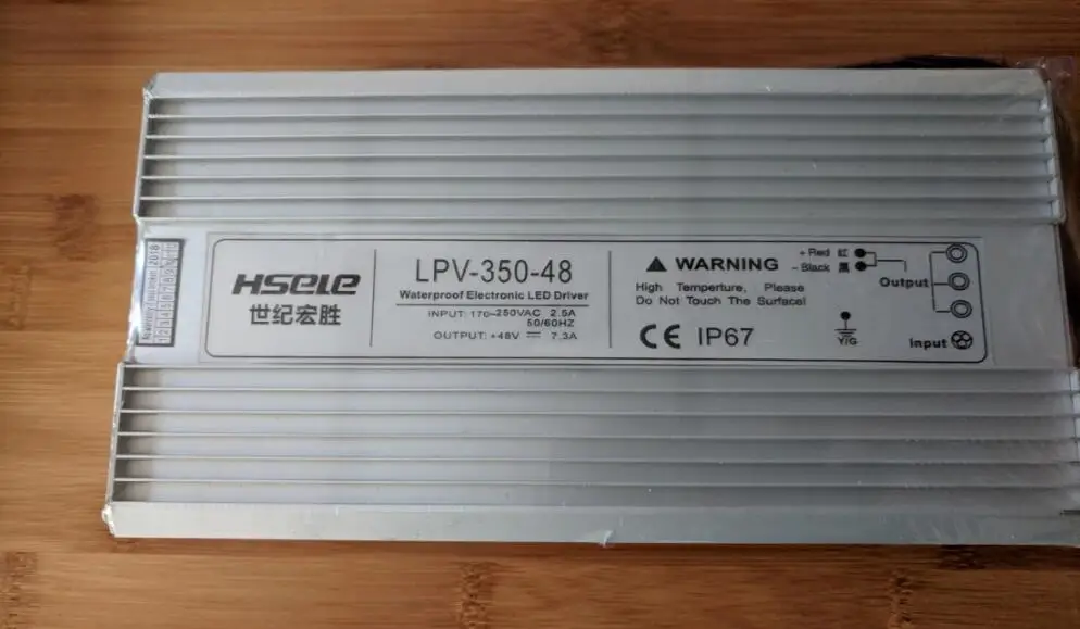 Zusen LPV-350W 12V 24V 36V 48V светодиодный лаборатория водонепроницаемый переключатель Мощность поставить IP67