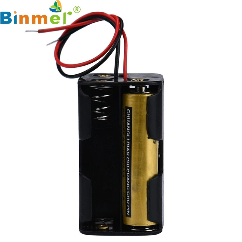 Держатель аккумулятора Mecall Tech Aaa/Чехол/коробка для 2 слота 4 батарейки АА