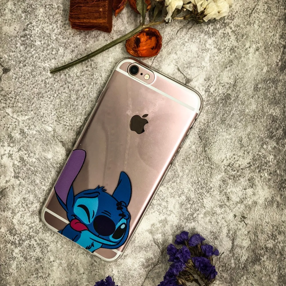 SICOOTE стежка мультфильм чехол для iPhone 5S ТПУ милый 7 Мягкий силиконовый 8 Plus 5 SE 6 6S 10 X