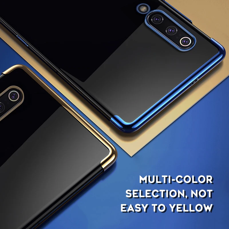 Чехол для телефона с избыточным ветром Xiaomi Mi9 Mi9SE задняя крышка прозрачный мягкий