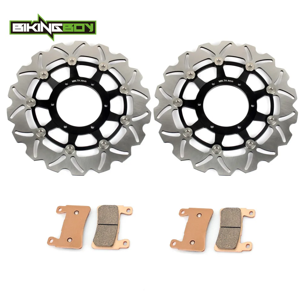 BIKINGBOY для Honda CBR 600 F F4i SuperSport F4 01 02 03 04 05 06 F1 F2 F3 F5 F6 передние тормозные диски роторов